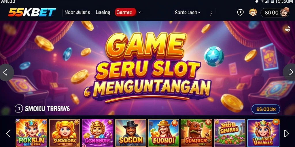 Gameplay menarik dan grafis menawan dari 55KBET.