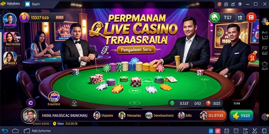 Screenshot gameplay menarik dari aplikasi Live Casino 93337.