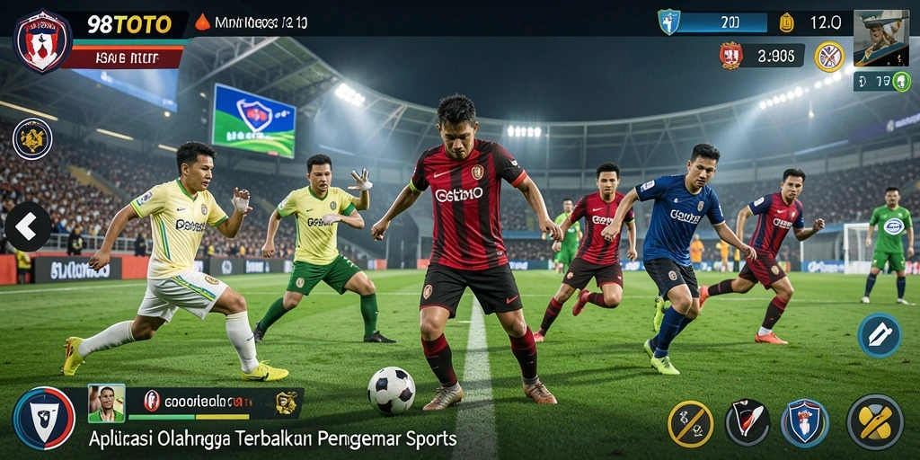 Tampilan gameplay <strong>98TOTO</strong> yang menarik dengan aksi olahraga yang dinamis.