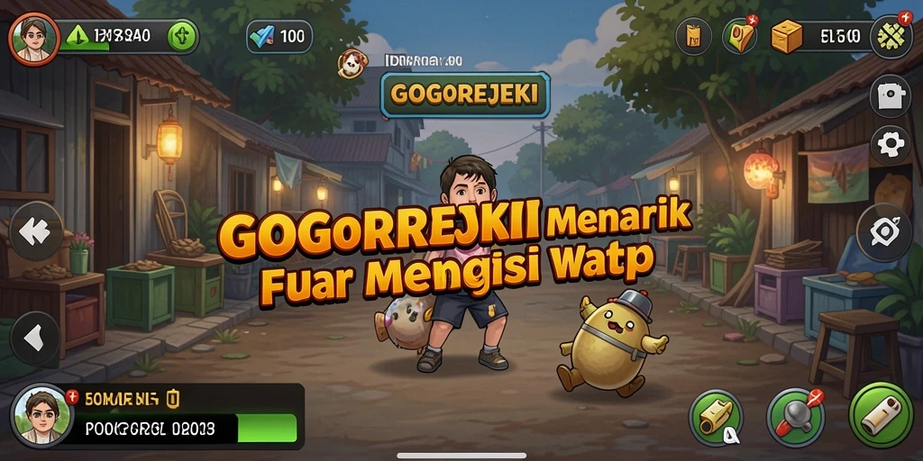 Tampilan gameplay GOGOREJEKI yang memukau dan mengasyikkan.