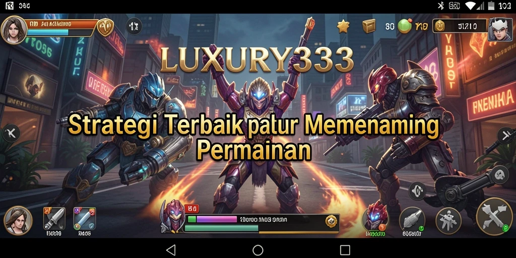 Tampilan gameplay menarik dari LUXURY333 dengan strategi yang mendalam.