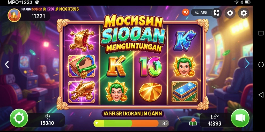 Tampilan menarik dari gameplay MPO1221 yang penuh aksi.