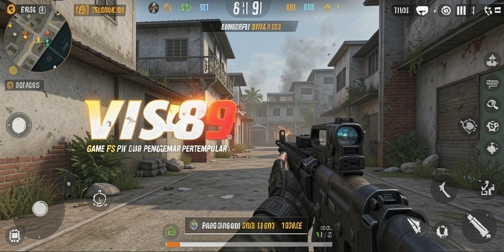 Screenshot gameplay <strong>VISA89</strong> menampilkan aksi pertempuran yang mendebarkan.