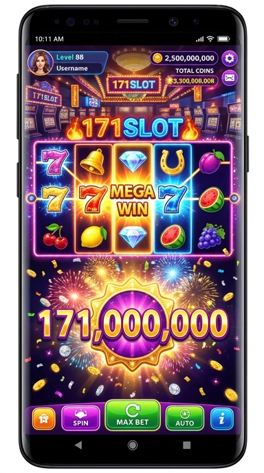 Tampilan antarmuka yang menarik dari aplikasi 171slot.